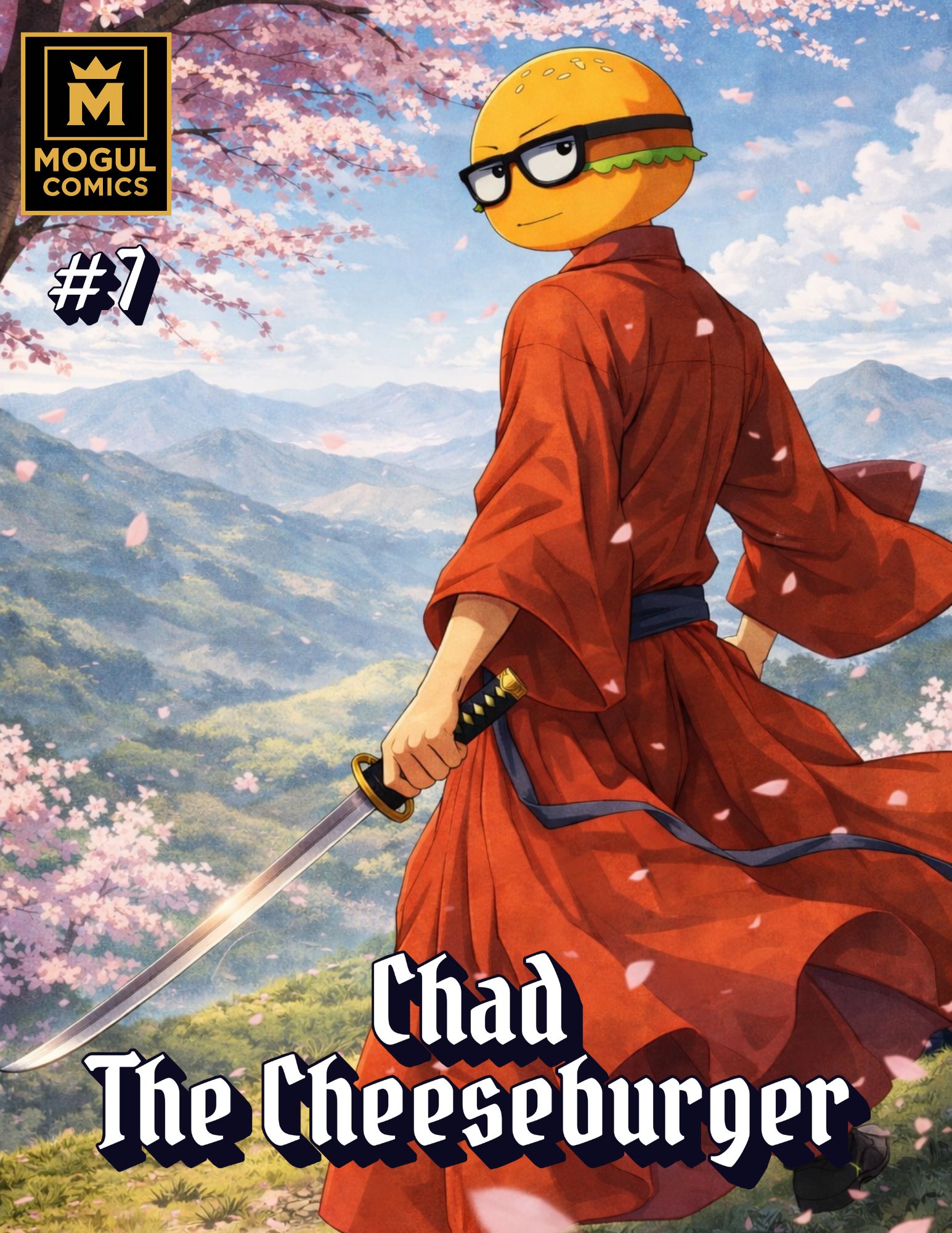 Chad the Cheeseburger issue 7 cover by James Saint Simon